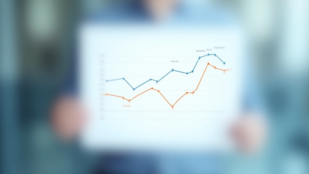 Tři linie grafu ukazující baseline, upside a downside scénář inflace v odstupňovaných barvách