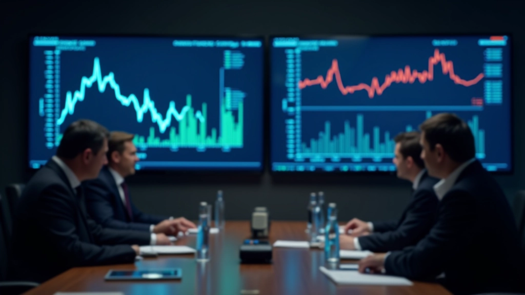 Interní zasedání bankovní rady České národní banky při rozhodování o repo sazbě