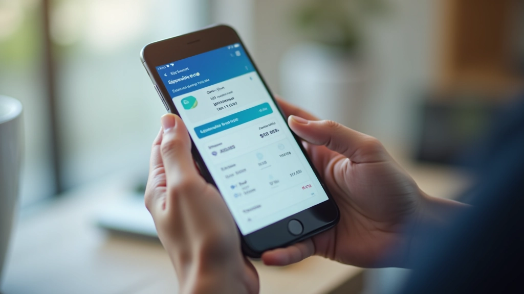 Detailní pohled na obrazovku bankovní aplikace s přehledem spořicího účtu a jeho úroky